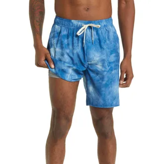 Fair Harbor The Anchor Swim Trunks in Clark Blue at Nordstrom Rack, Size Small