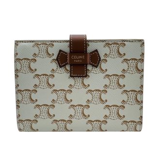 Celine White Leather Wallet (Bi-Fold) (Pre-Owned)