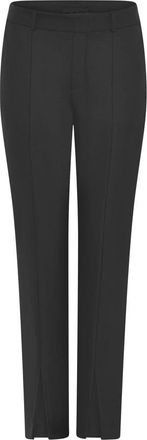 C.Ro Slim-fit Broeken - Dames - Slim Fit Broeken - Zwart - 2XL - Leer - Broeken