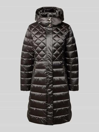 Joop Steppmantel mit Reißverschlusstaschen Modell CONSTANZE in Mittelgrau, Größe 34