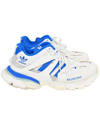 Balenciaga Mens Polyurethane X Adidas Forum Trainer (Authentic Pre-Loved)