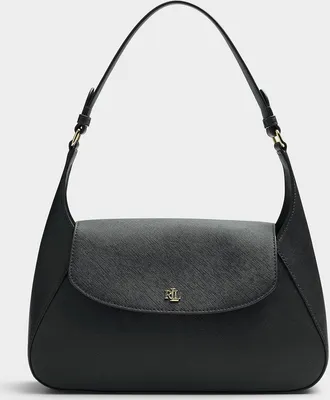 Lauren Ralph Lauren Womens Schylar textured leather shoulder bag