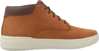 Timberland Seneca Bay Mid Lace Up - Heren - Veterlaarzen - Bruin - 43 1/2 EU - Leer - Schoenen