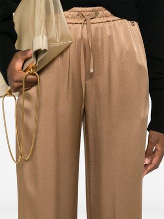 Herno Crepe Trousers - Caramel