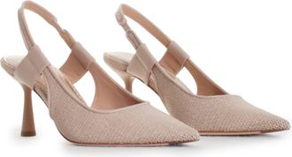 Donald J Pliner Womens Elliemay Slingback Pump Heel In Sand