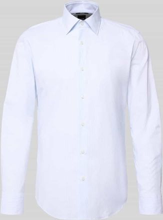 HUGO BOSS Slim Fit Businesshemd mit Kentkragen Modell P-HANK-K in Bleu, Gr&ouml;&szlig;e 38