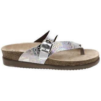 Mephisto Mephisto Helen Mix Metallic Leather Womens Toe Post Sandals - Multicoloured - Size:UK 7.5