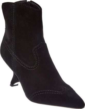 SIMKHAI Simkhai Shadow Suede Western Bootie