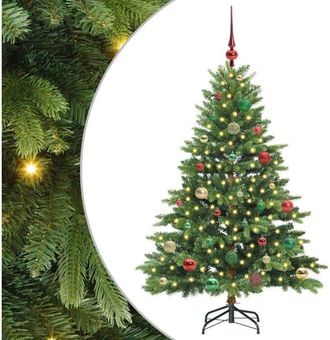 vidaXL &Aacute;rbol De Navidad Artificial Con 150 Led Verde 150 Cm Pe Y Pvc Vidaxl