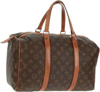 Louis Vuitton Pre-owned Handbags, female, Brown, Size: ONE SIZE Pre-owned Vintage Canvas Handbag