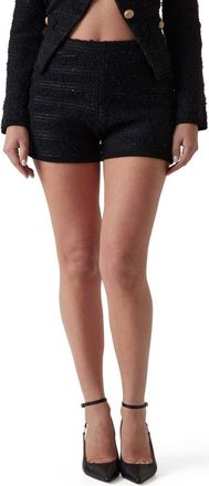 Marciano Clara Sweater Shorts in Black-Black at Nordstrom, Size Small