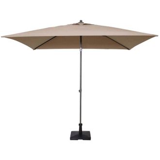 COSMA Sombrilla De Jard&iacute;n Poste De Aluminio Tela Taupe 2x3 Mod. Nice