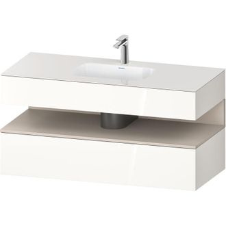 Duravit Qatego Lavabo Encastrado Con Base De Lavabo Consola, - Duravit