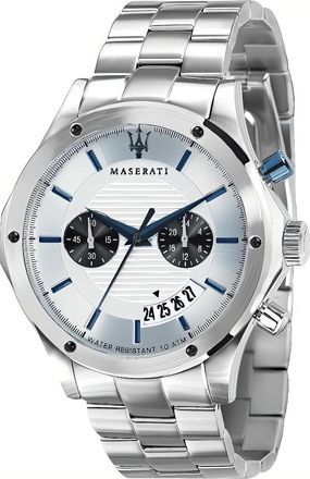 Maserati Circuito R8873627005 Mens Chronograph Watch with Silver Dial Stainless Steel - One Size