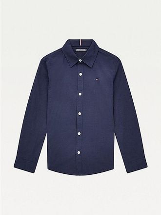 Tommy Hilfiger Overhemd van katoenen stretchpoplin