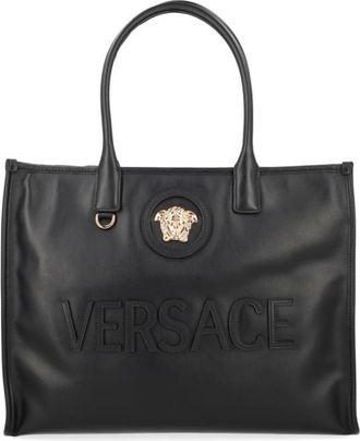 Versace Tote Bag With Logo