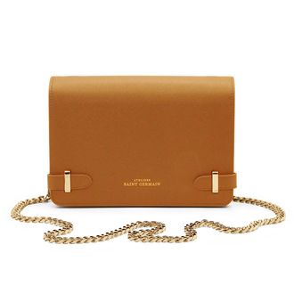 Ateliers Saint Germain Womens Bag Elysee - Brown Leather - One Size