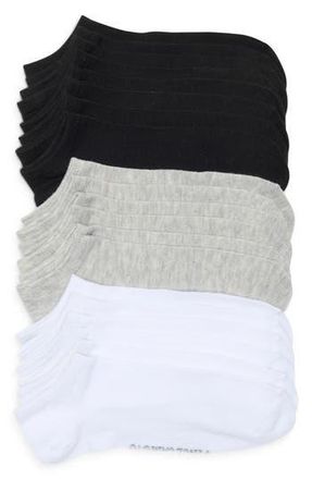 Vince Camuto Missy Basic Assorted 10-Pack Ankle Socks in Black White Grey at Nordstrom Rack, Size 9/11