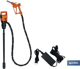 cofan Bomba El&eacute;ctrica + Pistola Bid&oacute;n 50/200l 220v Ac, Bomba El&eacute;ctrica + Pistola Bid&oacute;n (conexi&oacute;n Red 220v/ac). Upto 18,9 Lpm. 110-240v Ac, 50-60hz.cuerpo De