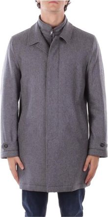 Fay Hombre, Abrigos, Gris, Talla: XL