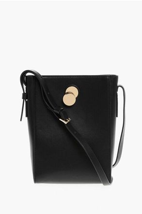 トートバッグ FABIANA FILIPPI Leather bag with diamond thread Fabiana Filippi Leather Bag With Diamond Thread | Balardi