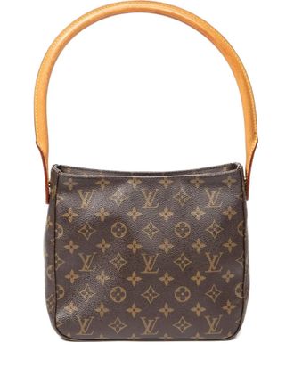 Louis Vuitton Monogram canvas top-handle shoulder bag - Brown
