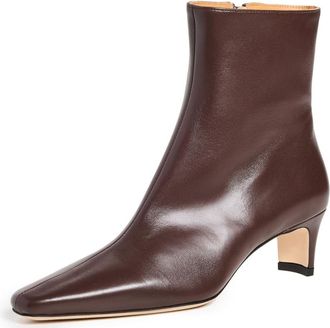 Staud Staud Womens Wally Ankle Boot, Espresso