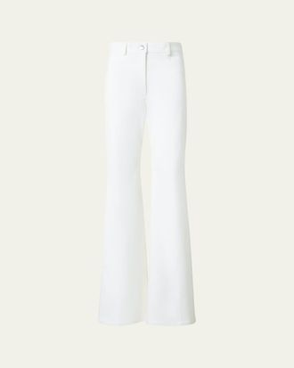 Akris Bootcut Cotton Stretch Denim Pants