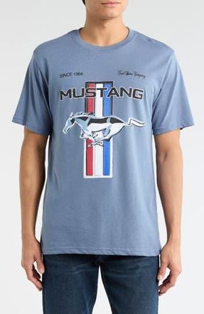 James Campbell Mustang Graphic T-Shirt in Blue Jean at Nordstrom Rack, Size Xx-Large