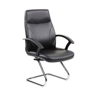 Serena Serena - Silla De Oficina Macquarie, Silla Ejecutiva Con Reposabrazos, Silla De Oficina Ergon&oacute;mica, Negro, Negro, Cm 60x59h95