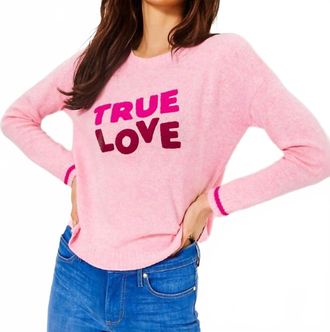Lilly Pulitzer Pippy Sweater In Heathered Conch Shell Pink