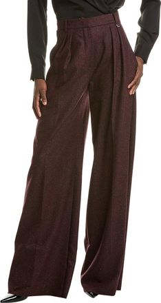 Max Mara Brava Wool & Silk-Blend Trouser