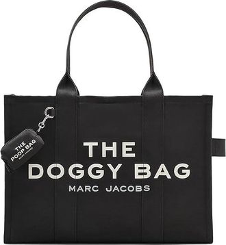 Marc Jacobs The Doggy Bag Womens Handbags Black, Cotton