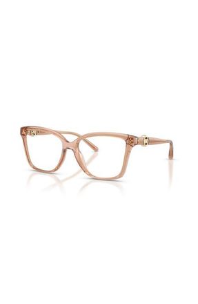 Michael Kors 54mm Square optical glasses in Brown at Nordstrom