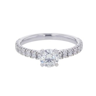 Cartier Platinum 950 Band Ring (Pre-Owned)