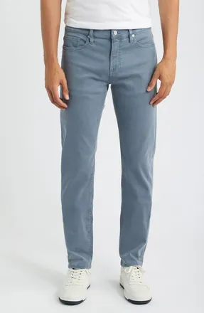 Frame Denim LHomme Slim Fit Five-Pocket Twill Pants in Soft Blue at Nordstrom, Size 34