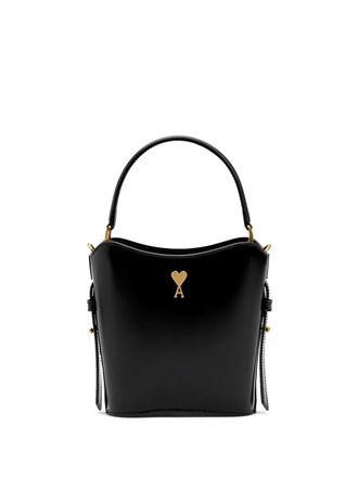 Ami Paris Paris mini bucket-tas - Zwart