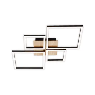 Briloner Lampada Da Soffitto A Led Dimmerabile Orientabile 44 W Nero Metallo-plastica Briloner
