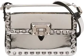 Valentino Pre-owned Rockstud23 Crossbody Bag - - Pre-owned - Donna - Grigio - ONE SIZE
