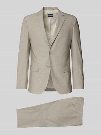 Daniel Hechter Regular Fit Anzug mit Viskose-Anteil in Sand, Gr&ouml;&szlig;e 102