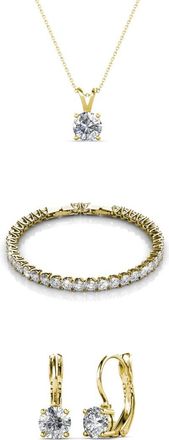 MYC-Paris Ronde Venus Sets - Goud en Kristal