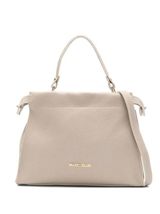 Marc Ellis Borsa tote Adele con logo - Toni neutri