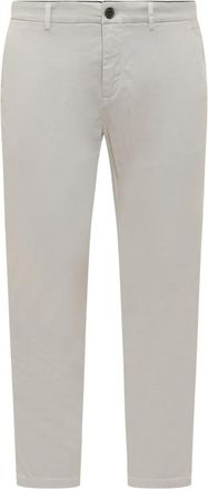 Department Five Grey Flat Front Pants