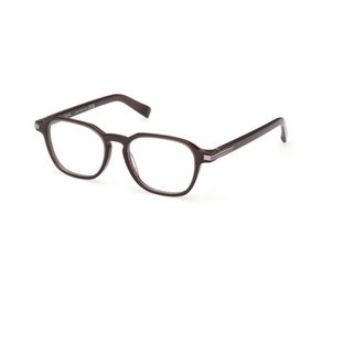 Ermenegildo Zegna Ez5332 048 Optical Frame - male - Zegna - Glasses - Brown - 53 MM - Accessories