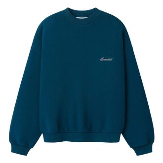 Fear of God Signature Lounge Crewneck Sweatshirt Night Sea RW01438-0190