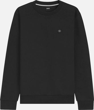 HUGO BOSS Mens C Sharpe 01 Sweatshirt Black - Size: 42