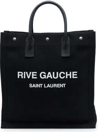 Saint Laurent Pre-owned Saint Laurent Canvas Rive Gauche North South Tote Unisex JQSYB1N8XO7W7O19