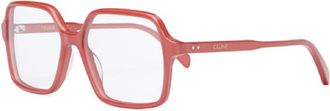 Celine Ladies Black Square Eyeglass Frames CL50126I 066
