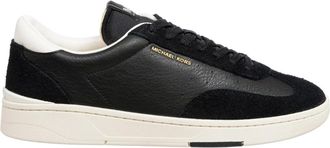 Michael Kors Wilton Sneakers - Heren - Sneakers - Zwart - 44 EU - Leer - Schoenen