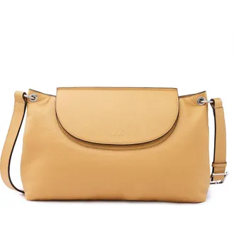Behno Large Judith Crossbody Satchel in Bisque at Nordstrom